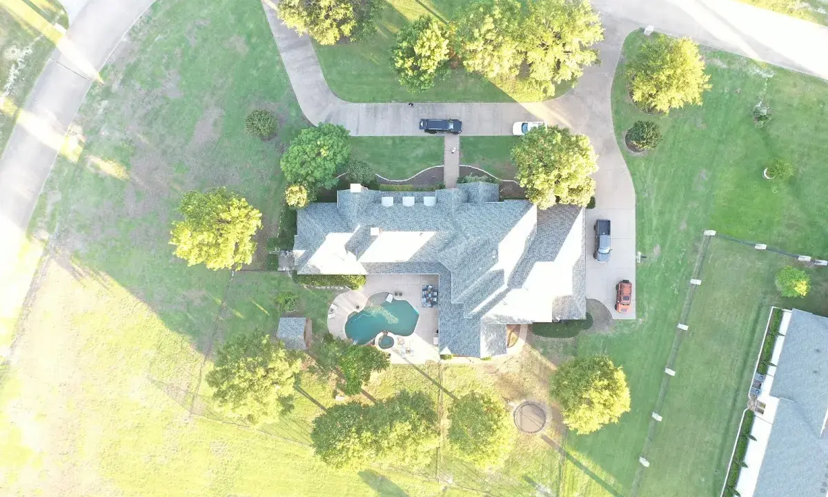 New shingle roof installation on a home in Phelan